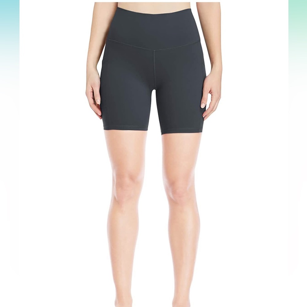 Colorfulkoala High Waisted Biker Shorts